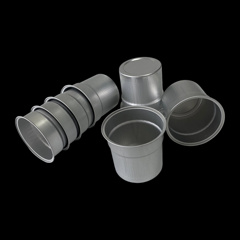 In what specific aspects does the aluminum foil container cup guarantee food safety?