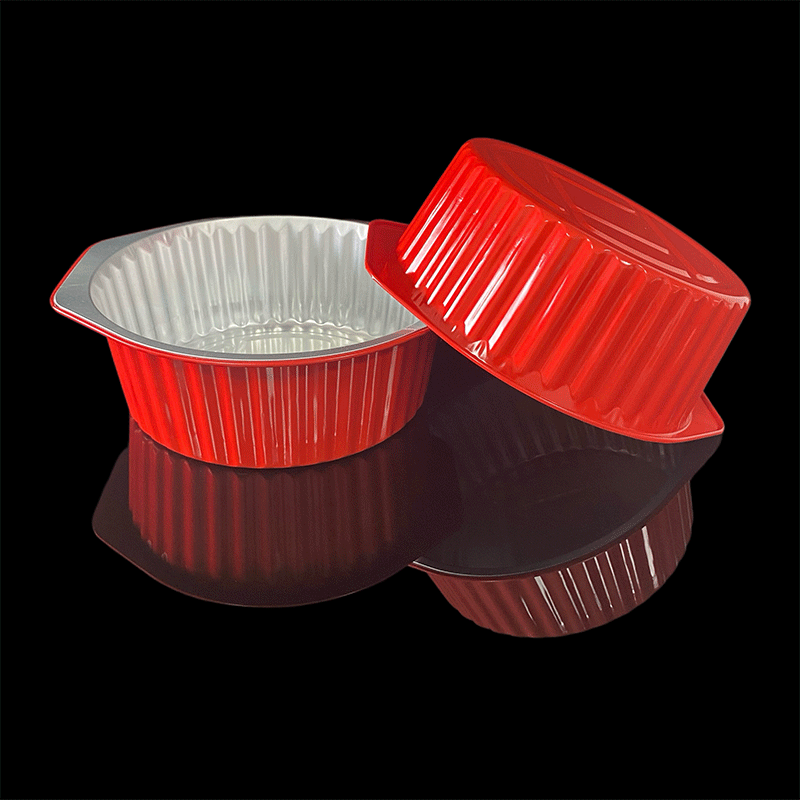 Manufacturers Wholesale Disposable Lunch Box 1500ML With Ears Hot Pot Pre-Prepared Food Takeaway Packaging Aluminum Foil Lunch Box Container