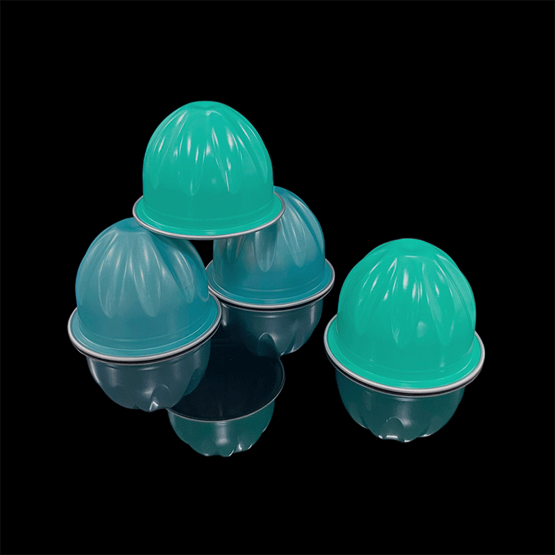 Manufacturers Wholesale 38ML Disposable Color Thick Aluminum Foil Container Food Grade Coffee Capsule Cup Powder Tea Can