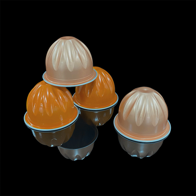 Manufacturers Wholesale 38ML Disposable Color Thick Aluminum Foil Container Food Grade Coffee Capsule Cup Powder Tea Can