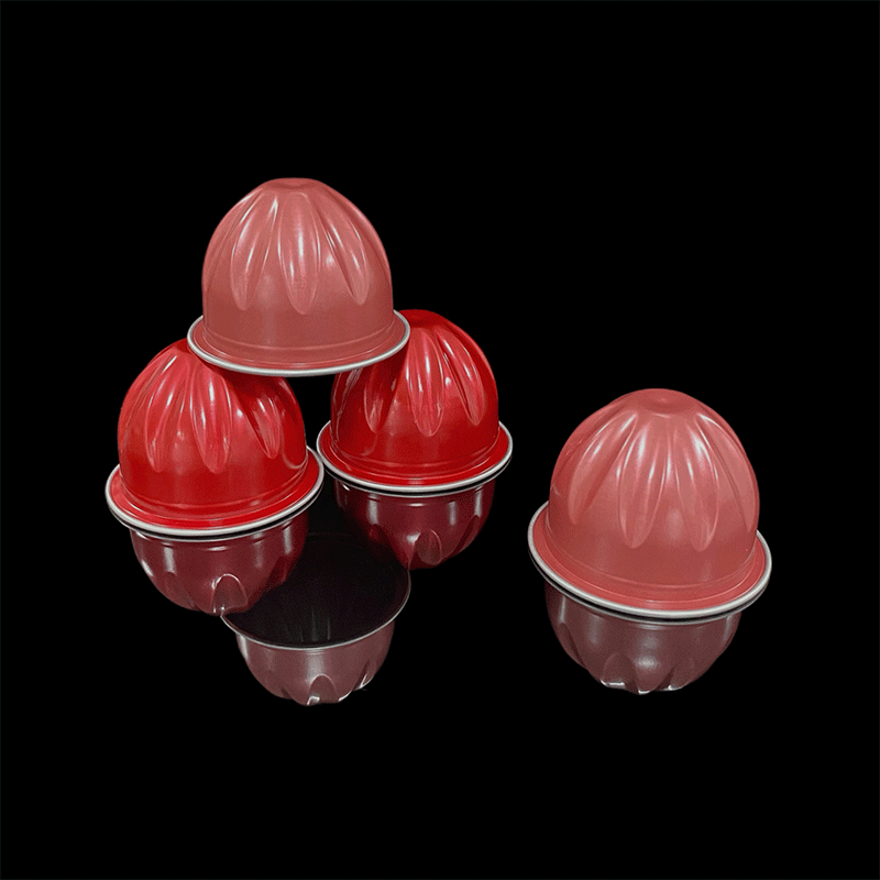 Manufacturers Wholesale 38ML Disposable Color Thick Aluminum Foil Container Food Grade Coffee Capsule Cup Powder Tea Can