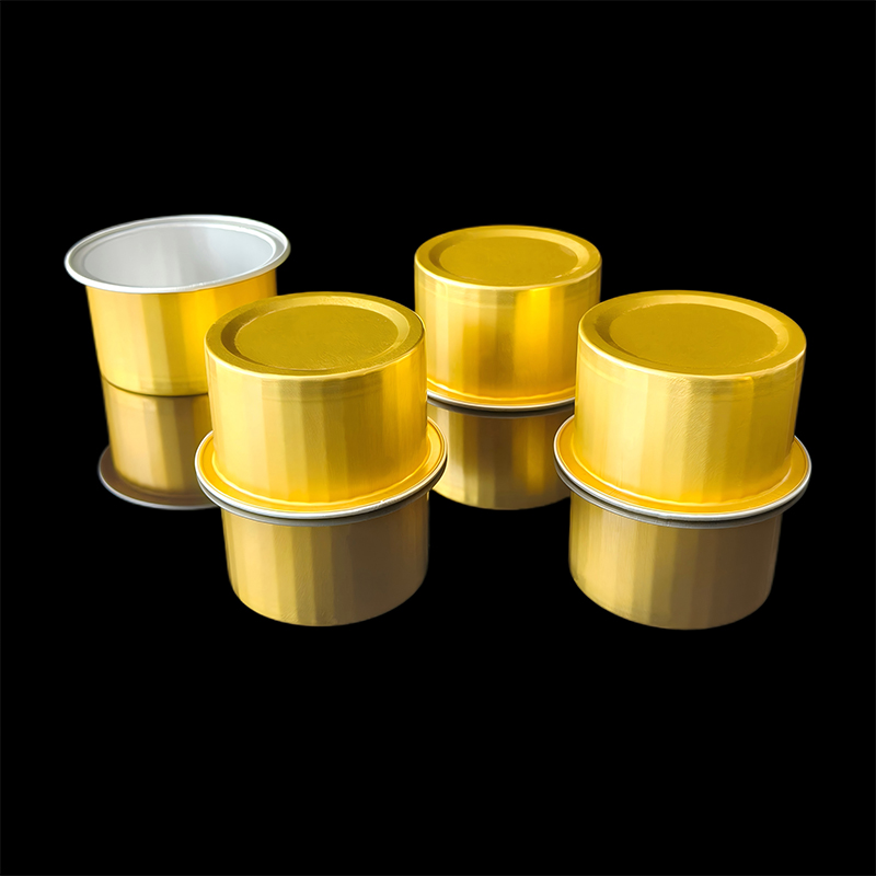 45ML Commercial Food Grade Aromatherapy Honey Coffee Tea Aluminum Foil Cup Small Can Container Packaging Environmentally Friendly Aluminum Foil Cup