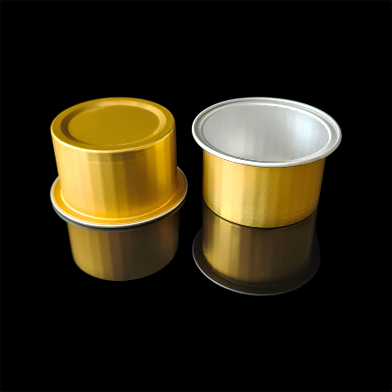 45ML Commercial Food Grade Aromatherapy Honey Coffee Tea Aluminum Foil Cup Small Can Container Packaging Environmentally Friendly Aluminum Foil Cup