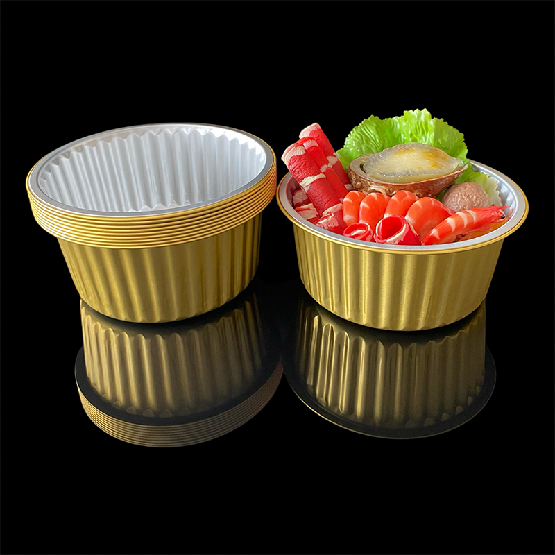 Manufacturers Wholesale Takeaway Package Barbecue Baking Commercial Food Grade Thickened Disposable Aluminum Foil Lunch Box Aluminum Foil Container 1450ML