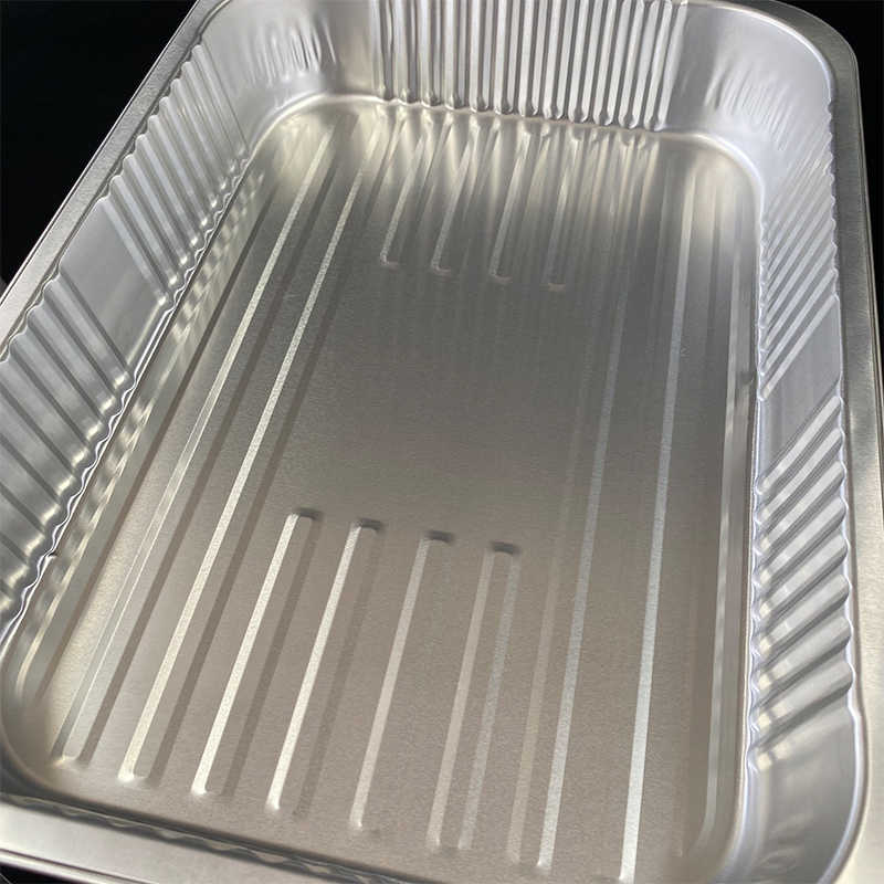 4660ML Manufacturers Wholesale Disposable Lunch Box Food Grade Takeaway Picnic BBQ Grilled Fish Plate Environmentally Friendly Aluminum Foil Lunch Box Commercial Use