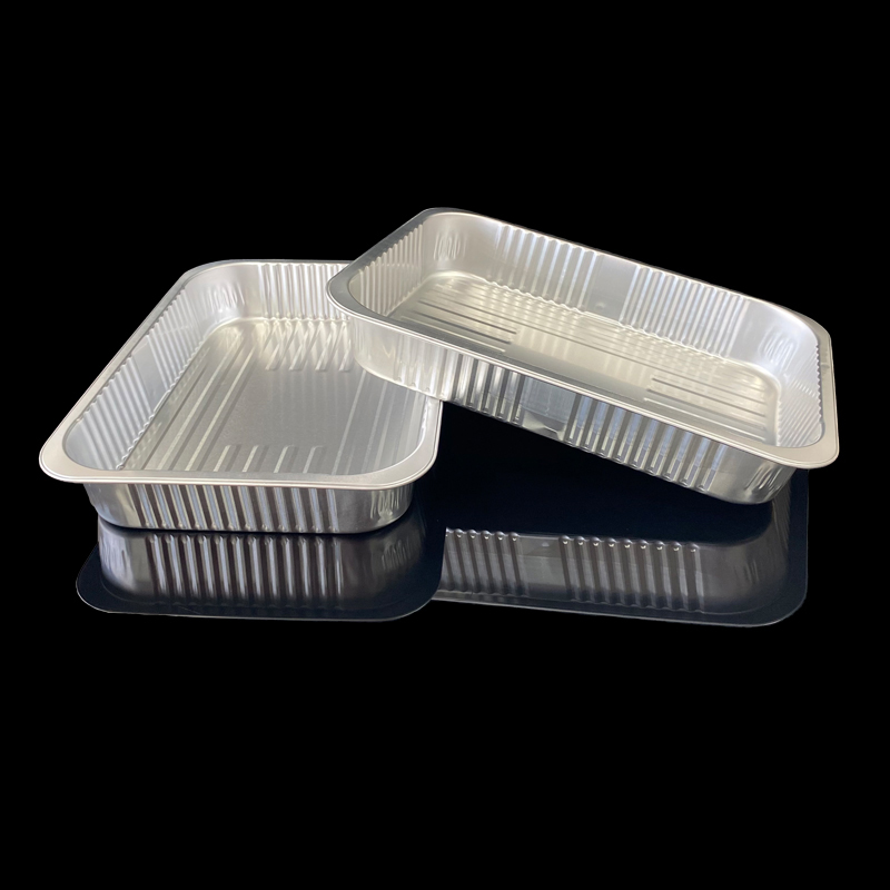 4660ML Manufacturers Wholesale Disposable Lunch Box Food Grade Takeaway Picnic BBQ Grilled Fish Plate Environmentally Friendly Aluminum Foil Lunch Box Commercial Use