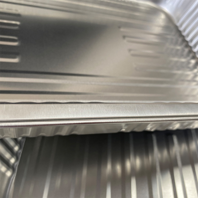 4660ML Manufacturers Wholesale Disposable Lunch Box Food Grade Takeaway Picnic BBQ Grilled Fish Plate Environmentally Friendly Aluminum Foil Lunch Box Commercial Use
