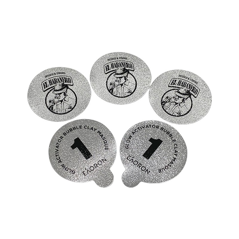 Manufacturers Wholesale Coffee Capsule Cup Easy-Tear Sealing Film Tea Can Food Aluminum Cup Sealed Aluminum Foil Sealing Film Custom