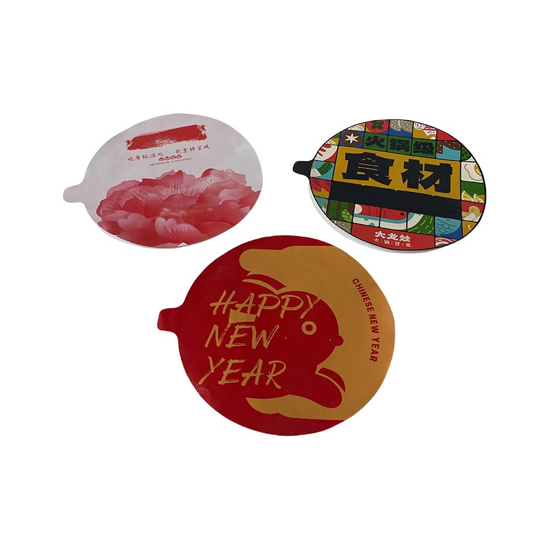 Aluminum Foil Lunch Box Takeaway Box Packaging Sealing Cover Film Pre-Prepared Food Easy-To-Tear Sealing Film Manufacturers Supply Custom Logo