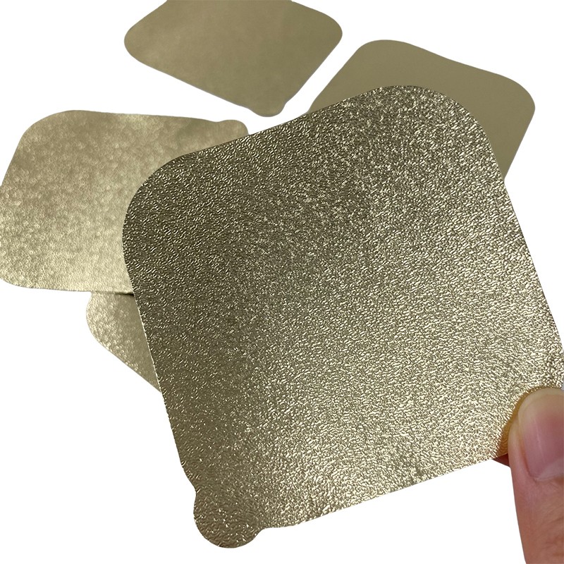Manufacturers Supply Yogurt Cup Embossed Easy-to-Peel and Easy-to-Tear Film Automatic Packaging Machine Food Packaging Roll Film Customized Roll Material